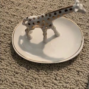 Giraffe jewelry dish